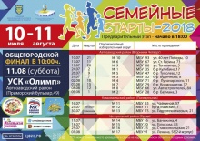 Тольяттинские семьи ждут на "Семейные старты-2018" Тольяттинские семьи ждут на "Семейные старты-2018"